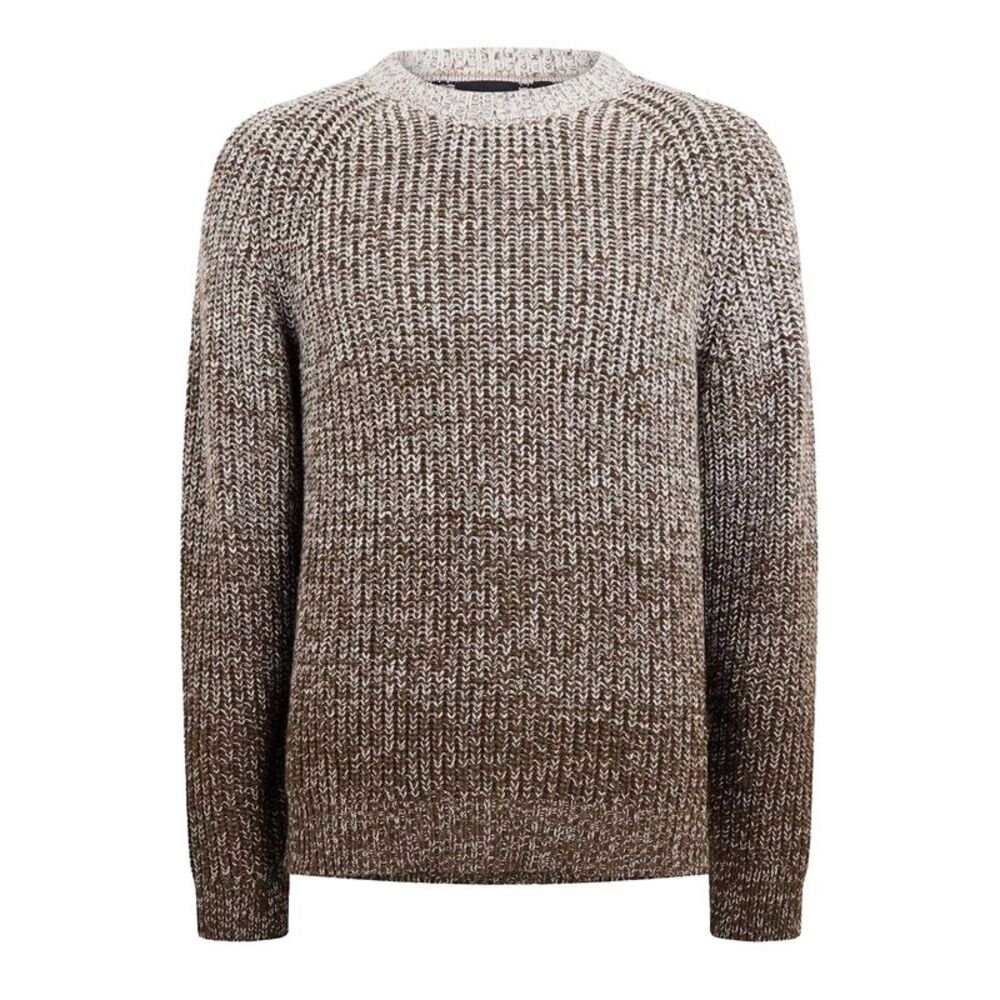 Boss Mens Hezrano Knitted Sweater / White